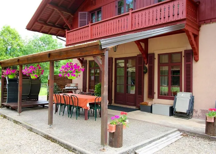 Ferienhaus Maison De Charme Avec Jardin A Mitzach, Vue Sur Montagne